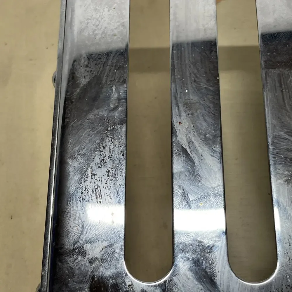Vintage 1986 Harley-Davidson Motorcycle Chrome Luggage Platform Rack